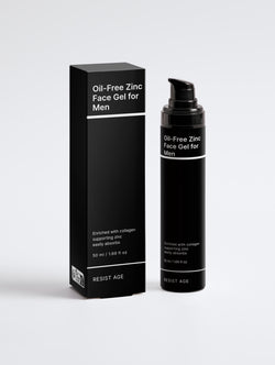 Oil-Free Zinc Face Gel for Men RESIST AGE