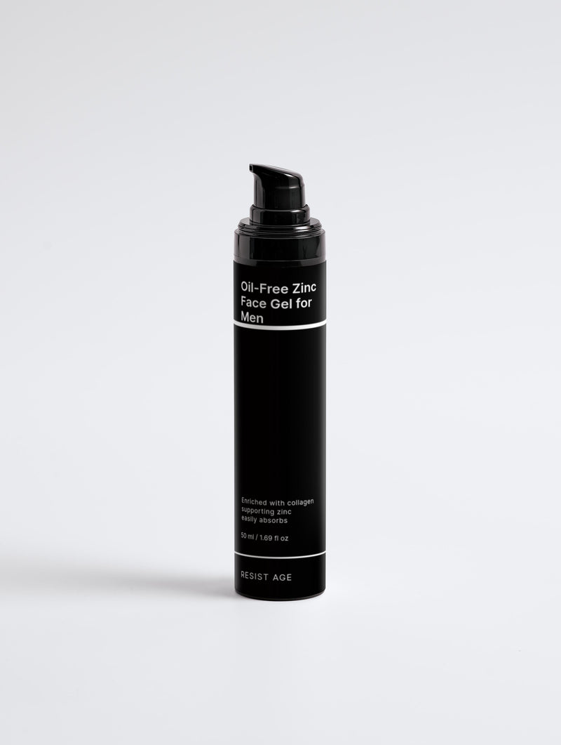 Oil-Free Zinc Face Gel for Men RESIST AGE
